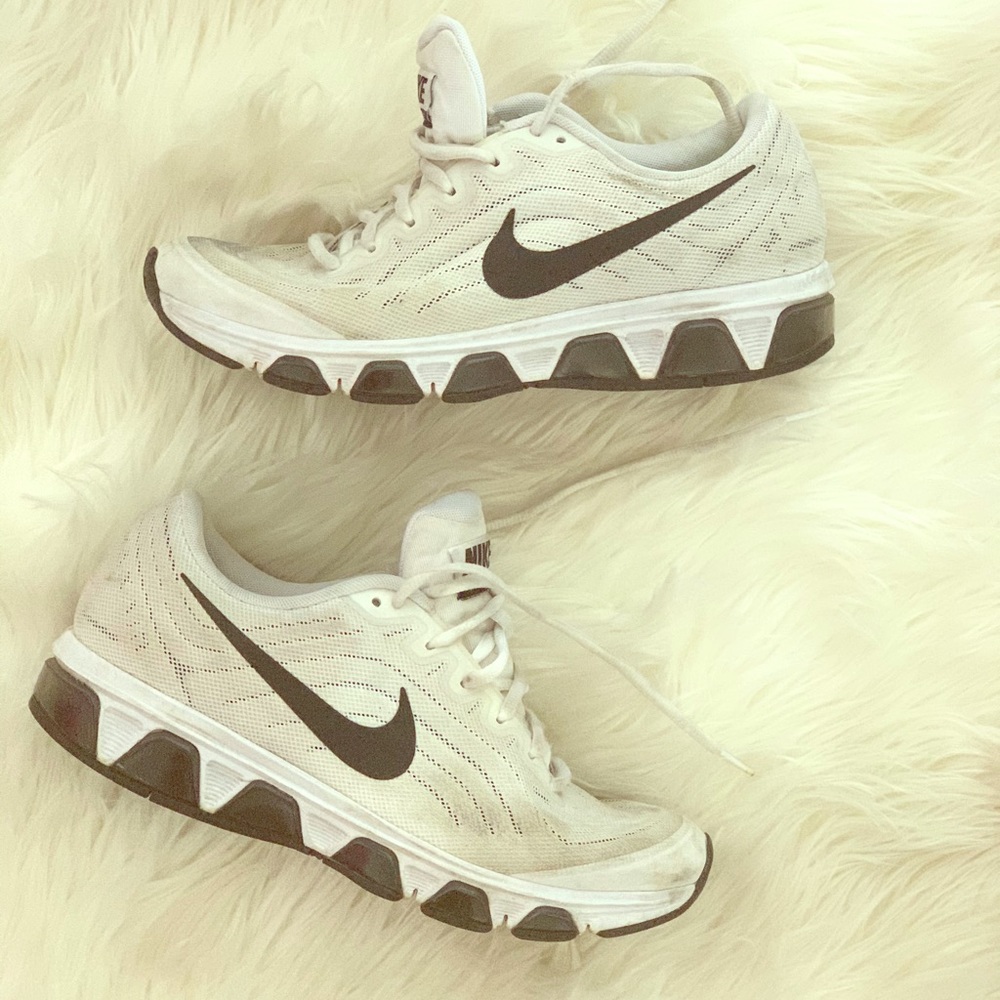 Nike sneakers; great for walking or gym training!